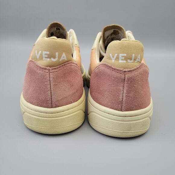 Veja Women's V-10 Suede Trainers Multicolor Size 9 - Picture 13 of 15